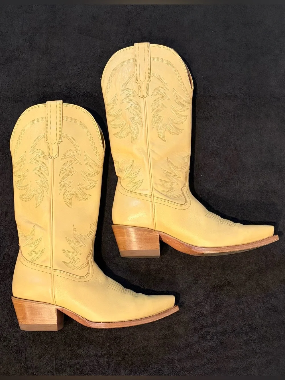 Tecovas Annie Marigold Snip Toe Cowgirl Boots 8B - Picture 2 of 9